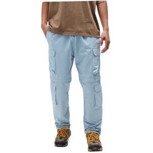 PacSun Blue Zip-Off Cargo Pants Size L